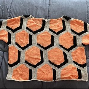 Geometric DVF sweater